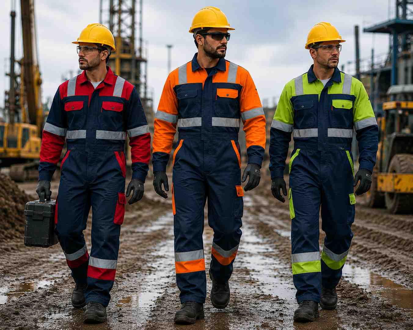 Muti-Colour Coveralls